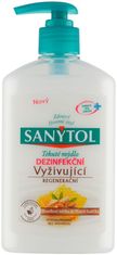 SANYTOL Mydlo Sanytol, tekuté, dezinfekčné, vyživujúce, mandľové mlieko, 250 ml