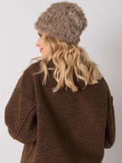 Wool Fashion Dámska čiapka Vinor tmavo béžová Universal