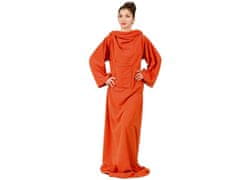 Froster Hrejivá deka s rukávmi - oranžová