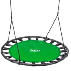 Neo-Sport Hojdací kruh 120 cm zelený