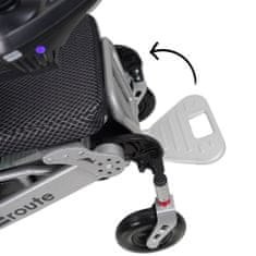 Eroute 8000R elektrický invalidný vozík, čierna