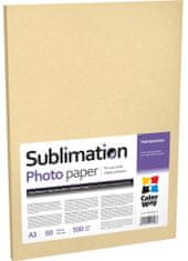 ColorWay Fotopapier CW sublimačný 100g/m², 100ks, A4