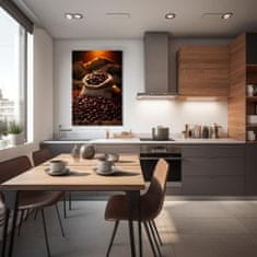 ARTMIE Kávové obrazy do kuchyne Kávová Blaženosť | 80x120 cm