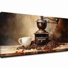 ARTMIE Kávové obrazy do kuchyne Čas Oddychu Kávové obrazy do kuchyne Čas Oddychu | 50x100 cm