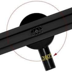 REA Lineárne odtok neo slim pro 600 čierna (REA-G8900)