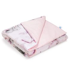 Pepi Bavlnená deka 75x100 s výplňou Eledreams Pink - KD-1-ELDP-B