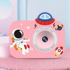 MG Y8 Astronaut detský fotoaparát, ružový