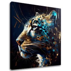 ARTMIE Dekoratívna maľba na plátne - PREMIUM ART - Spotted Hunter's Elegance | 60x60 cm