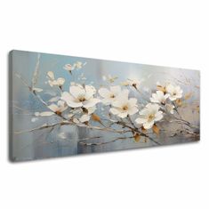 ARTMIE Kvetinový svet na plátne Elegancia prírody | 50x100