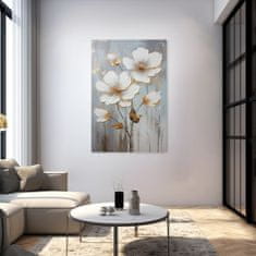 ARTMIE Kvetinový svet na plátne Krása jednoduchosti | 60x90 cm