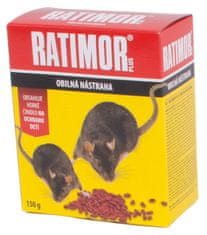 Ratimor Návnada RATIMOR Bromadiolon grain bait, na myši a potkany, 150 g, zrno
