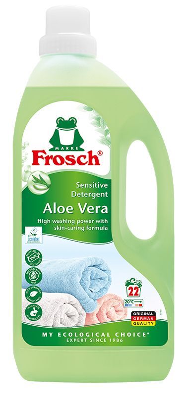WEBHIDDENBRAND Prostriedok Frosch Aloe Vera Sensitive, prací, 1500 ml