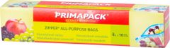 Vrecko Primapack Zipper, vrecúško, viacúčelové, na potraviny, 3 lit., 10 ks
