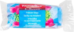 Vrecko Primapack, vrecúško, sáčok, na zamrazovanie potravín do mrazničky, 3 lit., 40 ks
