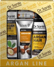 Dr. Santé Dr.Santé kazeta 4 ks ARGAN (shampoo + spray + hand cream + Lip Balm)