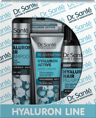 Dr. Santé Dr.Santé kazeta 4 ks HYALURON (shampoo + spray + hand cream + Lip Balm )