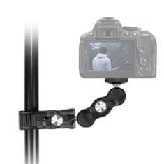 MG Clamp Holder držiak na športové kamery, čierny