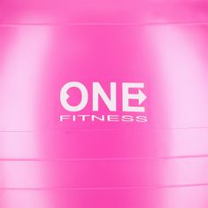 ONE Fitness gymnastická lopta GB10N 55 cm růžová