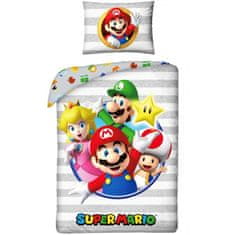 Halantex Bavlnené posteľné obliečky Super Mario