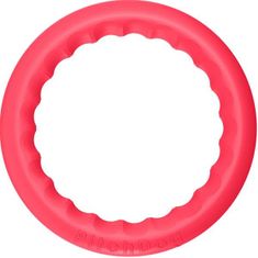 PitchDog Hračka tréningový penový kruh červený 20cm