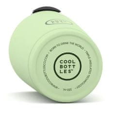 Cool Bottles Nerezový termohrnek Pastel třívrstvý 330 ml zelená