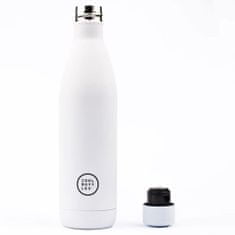 Cool Bottles Nerezová termolahev Mono třívrstvá 750 ml bílá