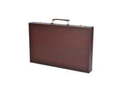 ISO 6072 Sada v drevenom kufríku pre malých maliarov 81 ks