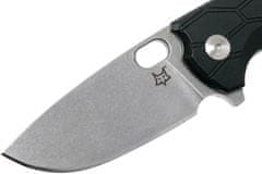 Fox Knives FX-604 FOX/VOX CORE FOLD. KNIFE BLACK FRN HNDL-N690 STONE WASHED BLADE-BLACK SPACER