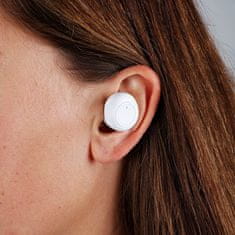 GRUNDIG Bezdrôtové slúchadlá do uší s nabíjačkou biela