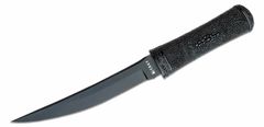 CRKT CR-2907K HISSATSU BLACK taktický nôž 18 cm, celočierna, GFN, guma, puzdro