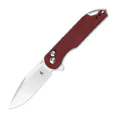 Kizer V3549C2 Assassin Red vreckový nôž 7,6 cm, červená, G10