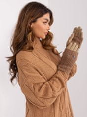 Wool Fashion Dámske rukavice Conquest tmavo béžová Universal