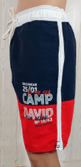 Camp David  Pánske plavky Červená/Modrá L