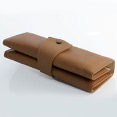 Alpen Premana Kožená manikúra na patentku rolovacia 8 ks tabbaco
