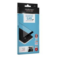 MyScreen Protector  Diamond Glass edge 3D tvrdené sklo pre Samsung Galaxy S22 Ultra čierne