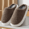 Teplé zimné protišmykové papuče unisex – hnedá 38/39 | COZYSTEPS