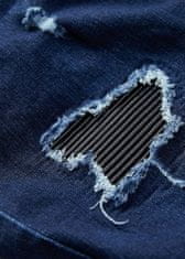Recea Pánske džínsové nohavice Glatidd temno modra XL