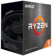 AMD Ryzen 5 5600 / Ryzen / AM4 / 6C/12T / max. 4,4 GHz / 32MB / 65W TDP / BOX s chladičom