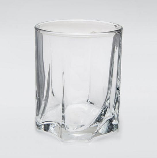 NEW GLASS Pohár 260ml SHINE WH 3ks