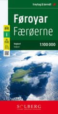 Freytag & Berndt Faerské ostrovy-Foroyar 1:100 000 / automapa