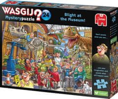 Jumbo Puzzle WASGIJ Mystery 24: Pohroma v múzeu! 1000 dielikov