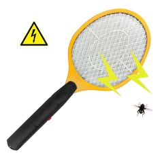 DEMA Elektrická mucholapka na hmyz, žltá