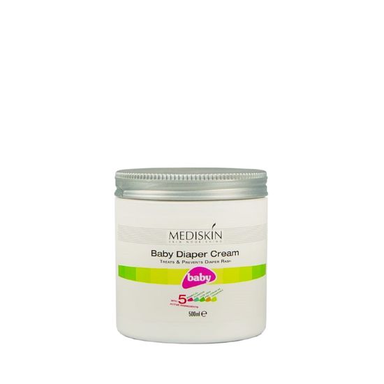 Mediskin Produkty osobnej starostlivosti biela Mediskin [Baby Diaper Cream] Krem dla dzieci na pieluszkowe podrażnienia skóry 500 ml