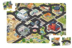 CzuCzu Obrovské podlahové puzzle Mesto 35 dielikov