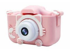 Verk  18257 Detský digitálny fotoaparát mačka ružová