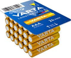 VARTA batérie Longlife 24 AAA (Big Box)