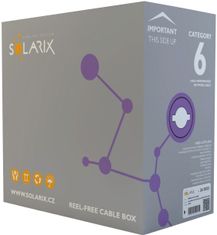 Solarix instalační kábel CAT6 UTP LSOH E 305m/box SXKD-6-UTP-LSOH