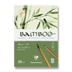 Clairefontaine Akvarelový blok Bamboo A4, 20 listov, 250 g