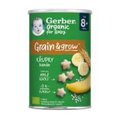 GERBER Organic chrumky banánovej 35 g