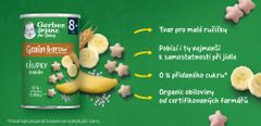 GERBER Organic chrumky banánovej 35 g